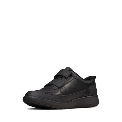 scape flare kid black leather
