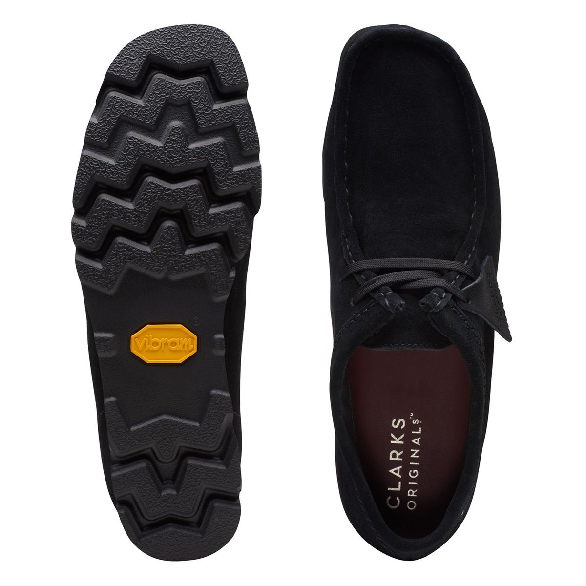 Wallabee Gore-Tex Black Suede - Clarks Canada Official Site