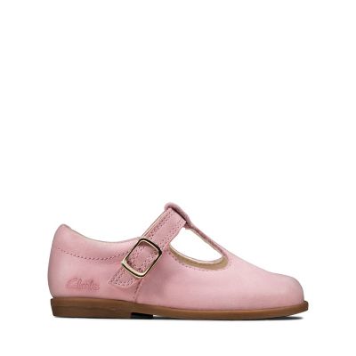 clarks drew shine pink