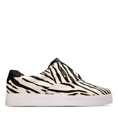clarks animal print shoes
