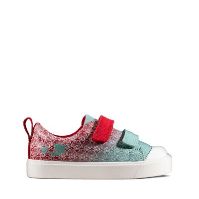 clarks girls canvas