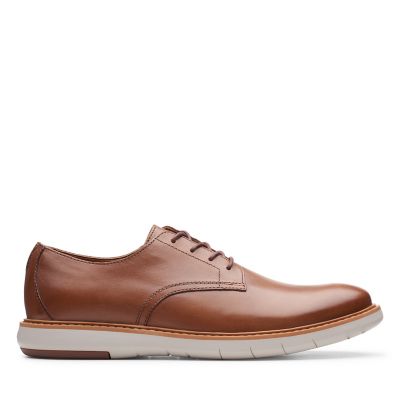 clarks mens soft leather shoes