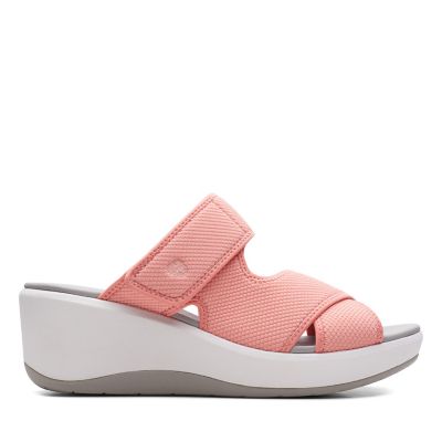 clarks wide fit wedge sandals