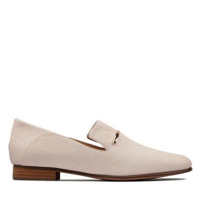 clarks brown loafers womens