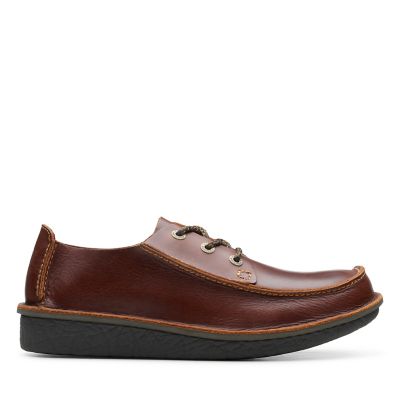 leather clarks