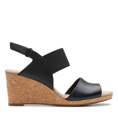 clarks low wedge shoes