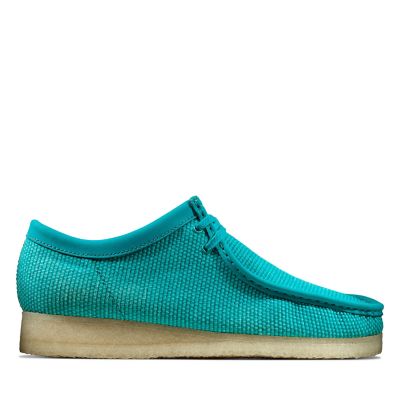 clarks teal shoes