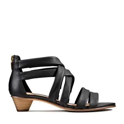 clarks kitten heel sandals