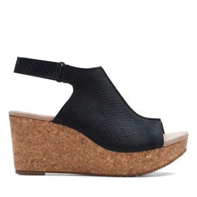 clarks nubuck wedge