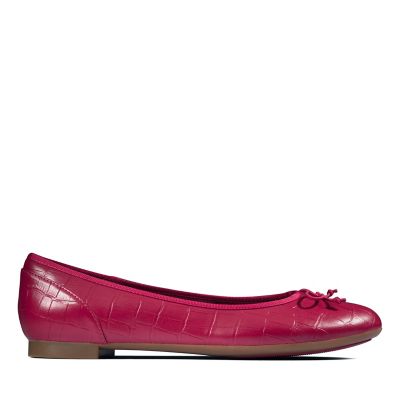 clarks couture bloom red