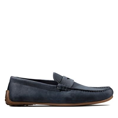 clarks loafers mens sale
