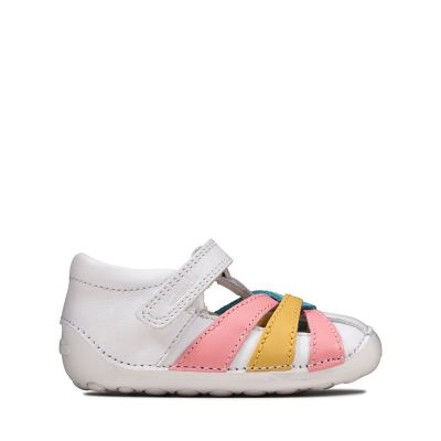 clarks baby trainers
