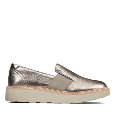 clarks metallic