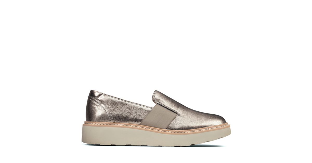 Trace Easy Metallic Leather - Clarks® Shoes Official Site | Clarks