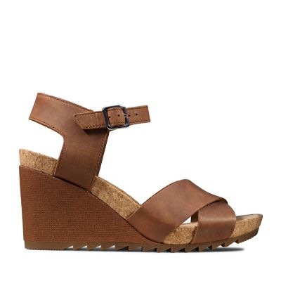 clarks shoes wedge heel