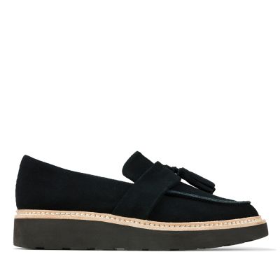 clarks tassel shoes