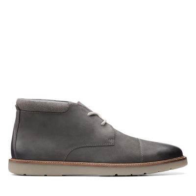 Grandin Top Grey Nubuck- Mens Boots 