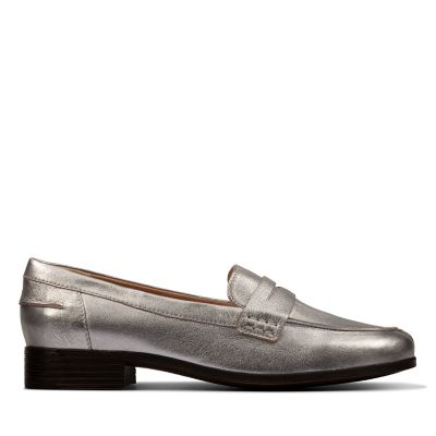 clarks silver shoe polish