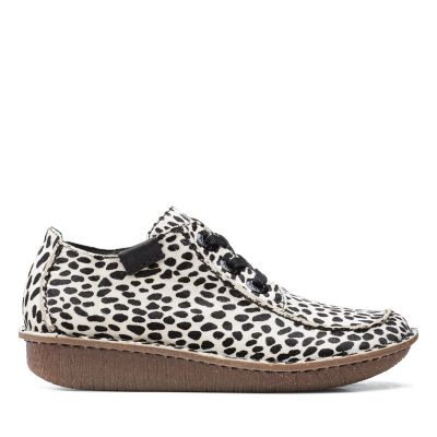 clarks funny dream leopard print