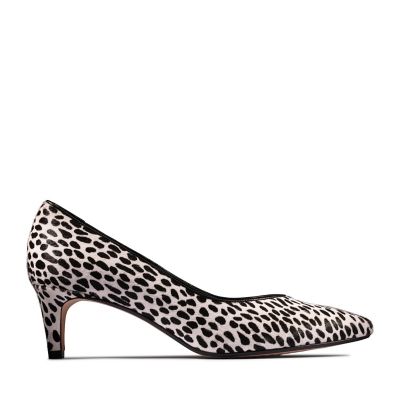 clarks leopard print heels