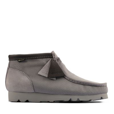 clarks grey wallabees