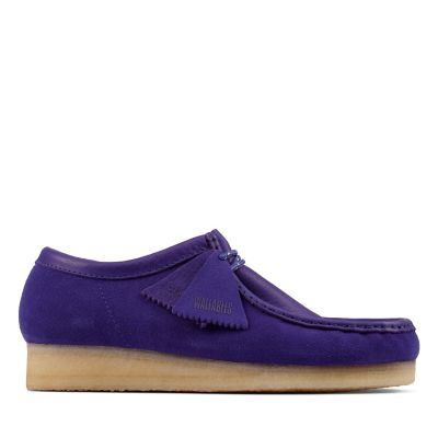 clarks purple patent shoes