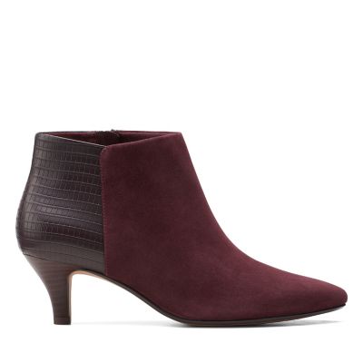 maroon shoe boots