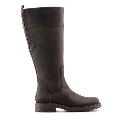 clarks brown riding boots