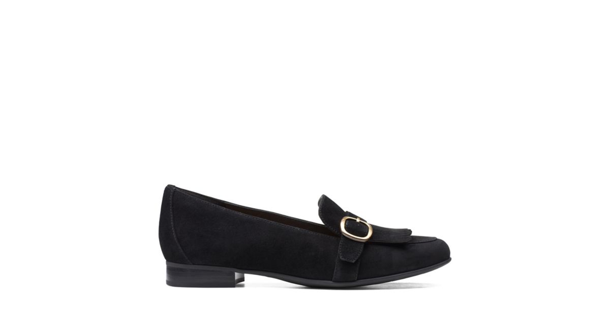 Un Blush Fame Black Suede - Clarks® Shoes Official Site | Clarks