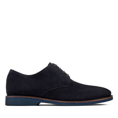 clarks atticus lace grey