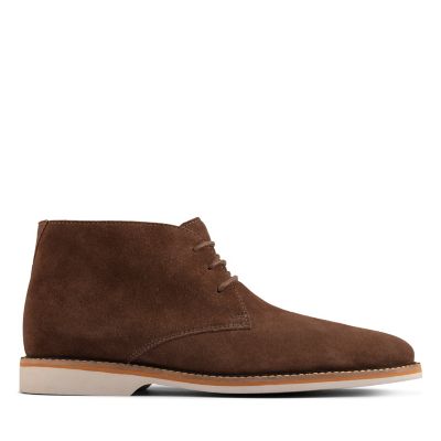 clarks mens nubuck boots