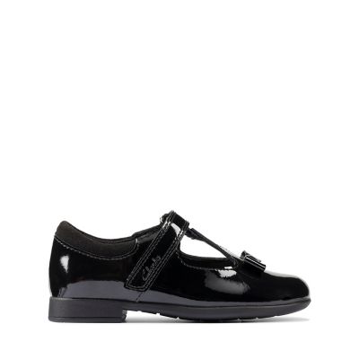 clarks slip on school shoes