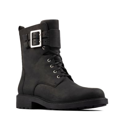 Lace Black Leather - Clarks® Shoes 