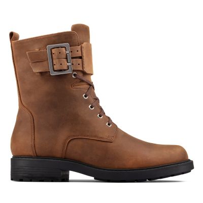 clarks slip on boots