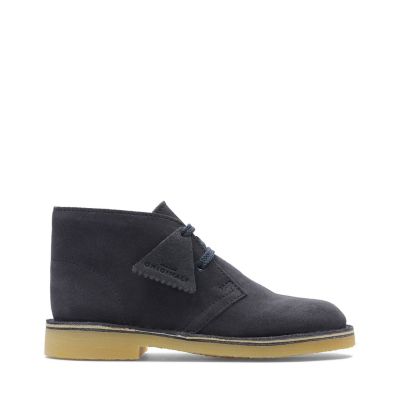navy desert boots