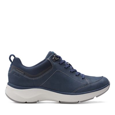 Lace. Navy Combination- Clarks® Shoes 