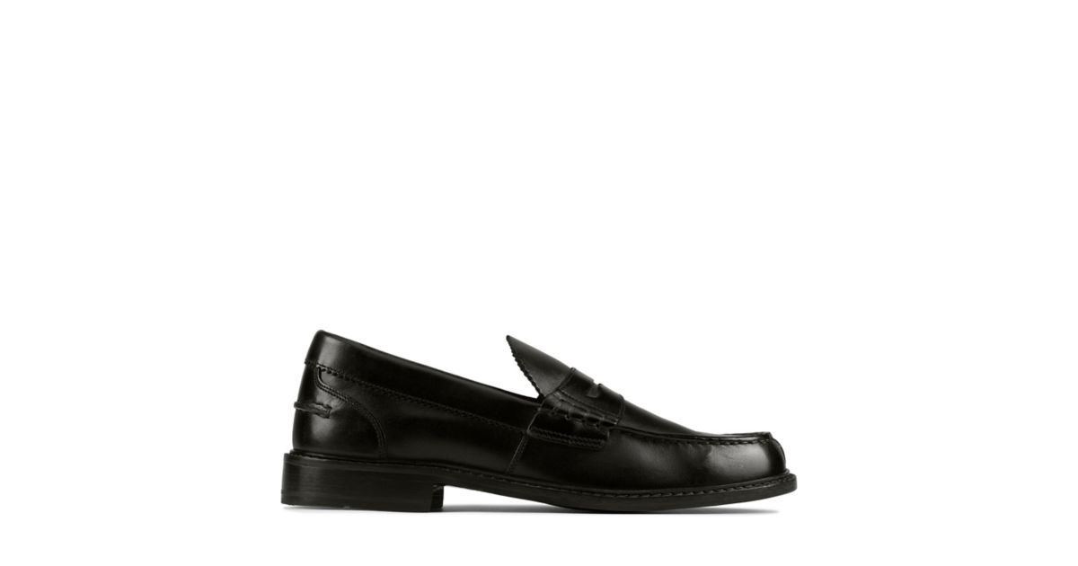 Oliver Penny Black Leather Clarks