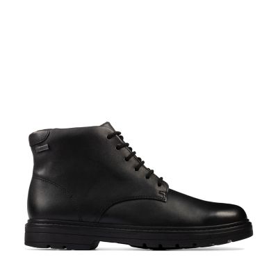 black leather gore tex boots
