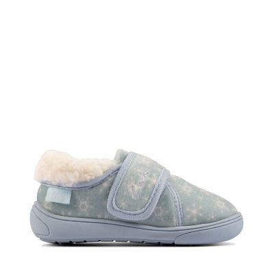 Holmly Ice Kid Light Blue | Clarks