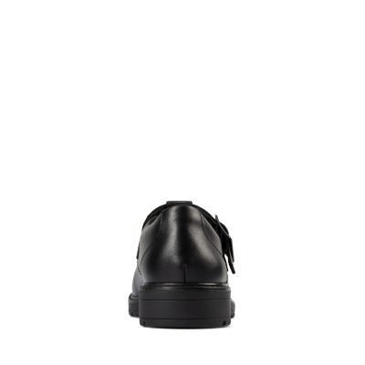 loxham derby youth black leather