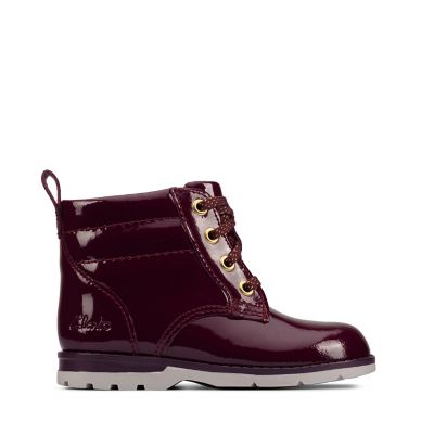 berry patent boots