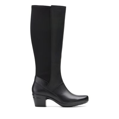 clarks knee high boots