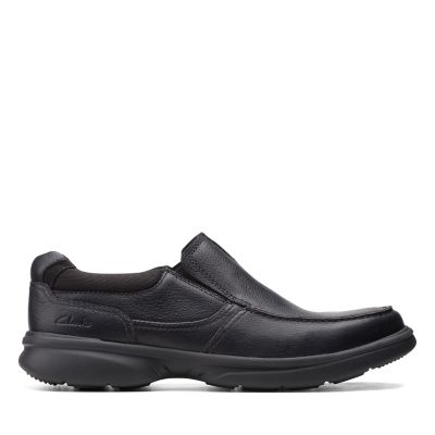 clarks men's slip ons