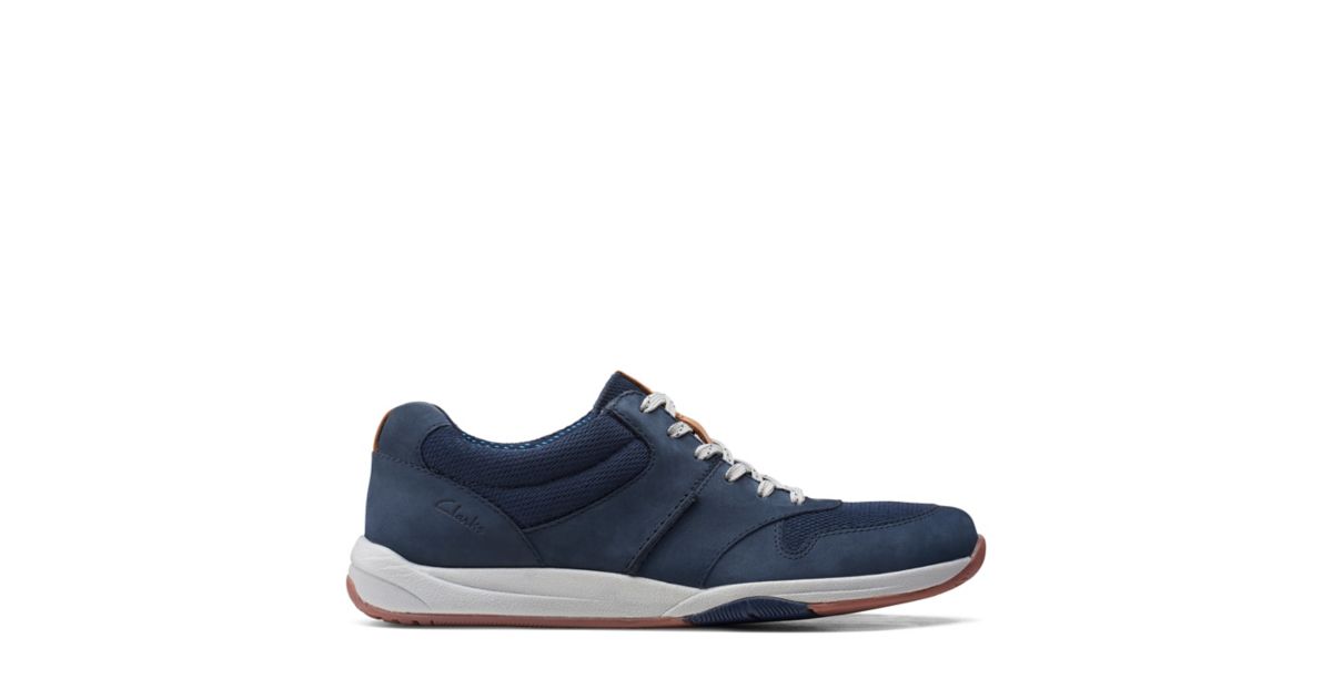 langton lace navy combi nubuck
