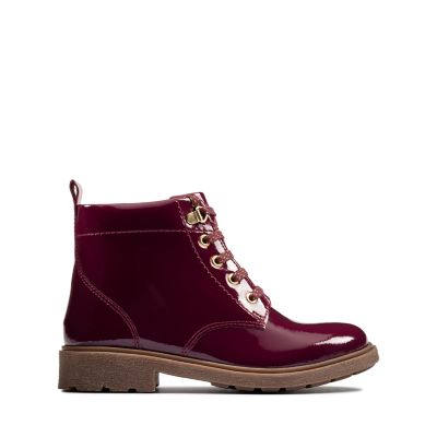berry patent boots