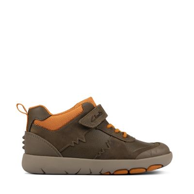 clarks kids orange