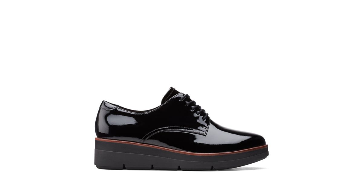 Shaylin Lace Black Patent Leather - Clarks® Shoes Official Site | Clarks