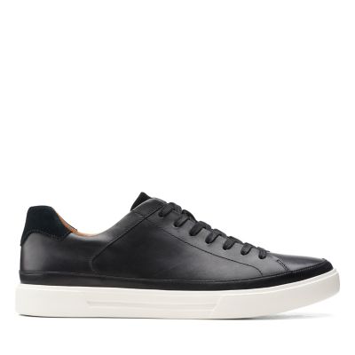 clark leather sneakers