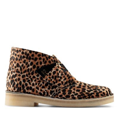 clarks shoes animal print