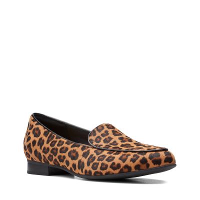 clarks leopard print